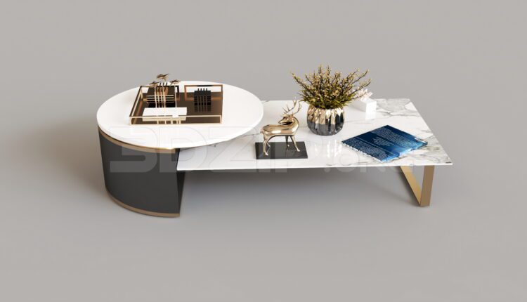 8211. Free 3Ds Max Tea Table Model Download