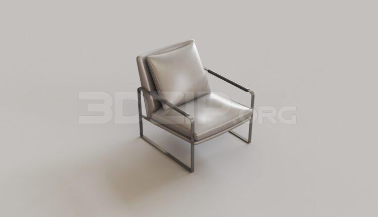 8242. Free 3Ds Max Armchair Model Download