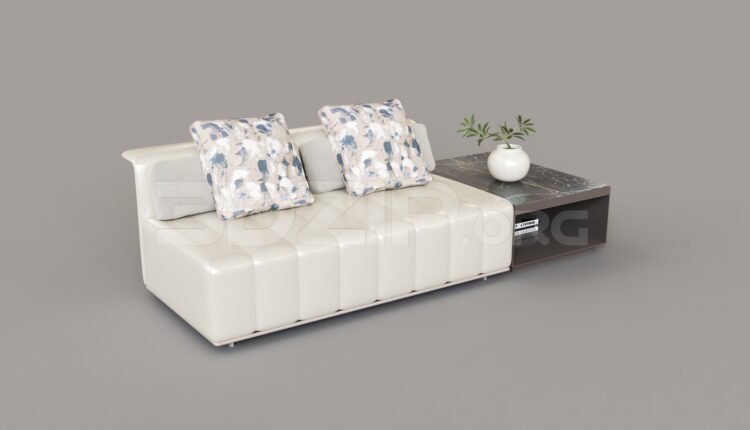 8264. Free 3Ds Max Sofa Model Download