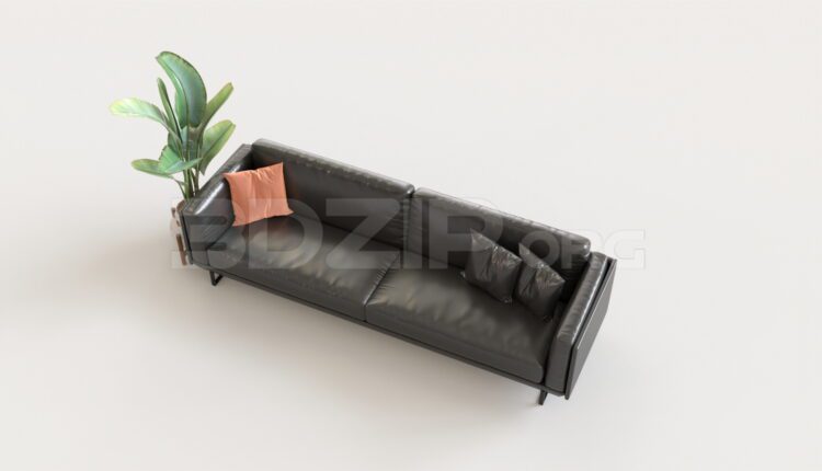 8283. Free 3Ds Max Sofa Model Download (2)