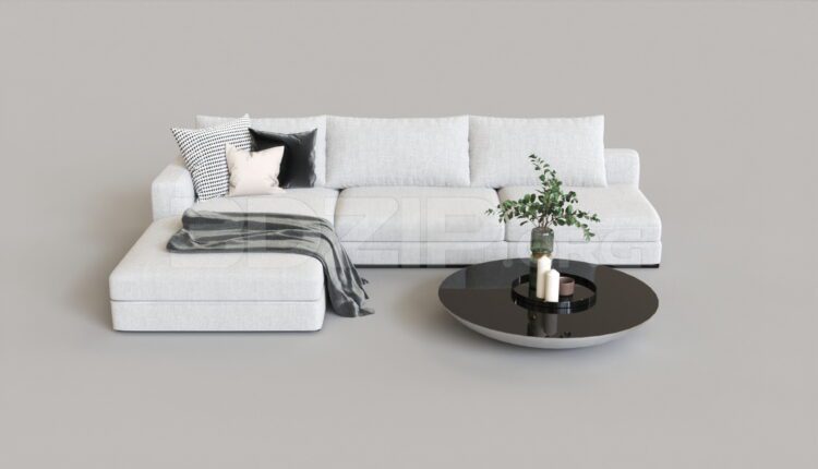 8319. Free 3Ds Max Sofa Model Download