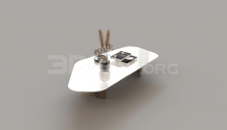 8367. Free 3Ds Max Tea Table Model Download