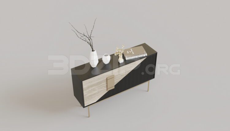 8381. Free 3Ds Max Display Cabinets Model Download