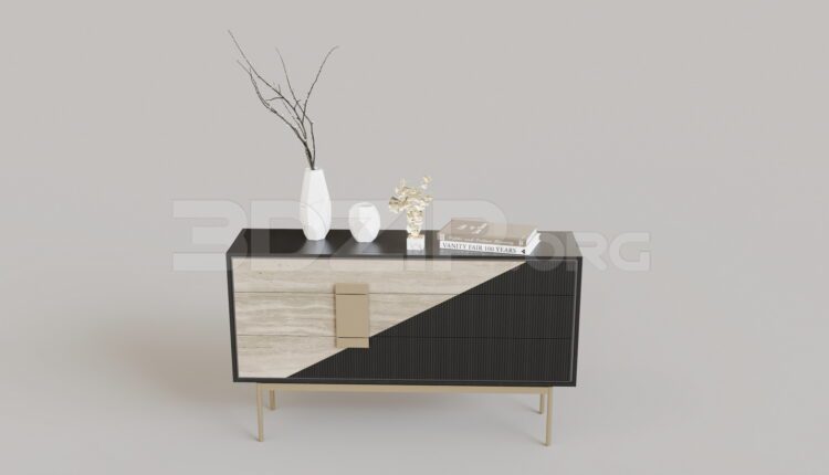 8381. Free 3Ds Max Display Cabinets Model Download