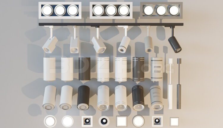 11674. Free 3Ds Max Spotlight Models Download