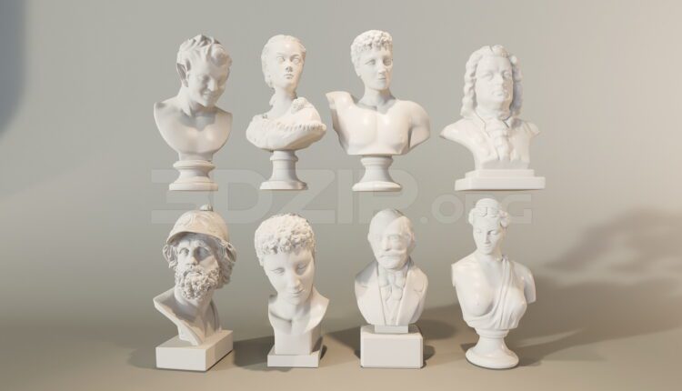 11685. Free 3Ds Max Sculpture Model Download
