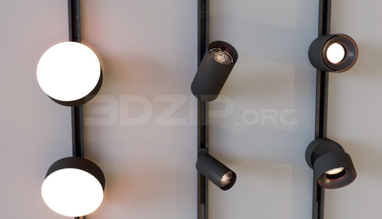 11689. Free 3Ds Max Spotlight Models Download