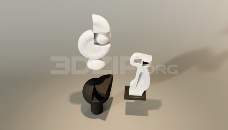 11728. Free 3Ds Max Sculpture Model Download