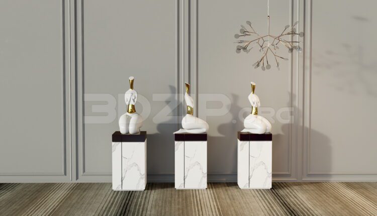 11730. Free 3Ds Max Sculpture Model Download