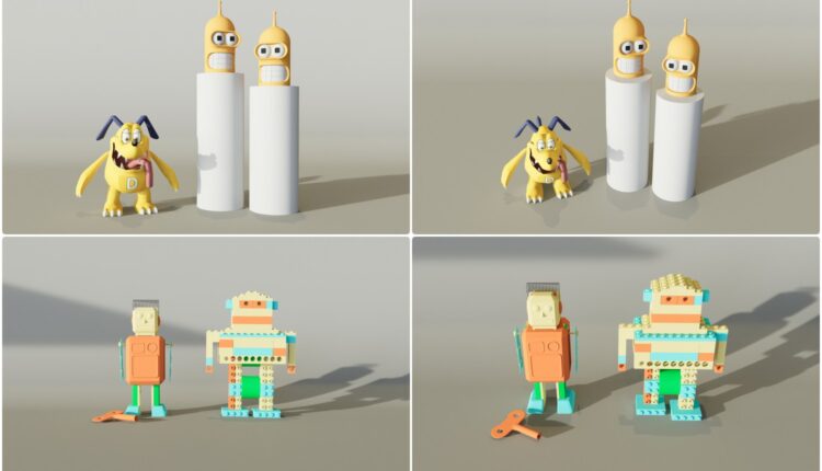 11731. Free 3Ds Max Kids Toy Models Download