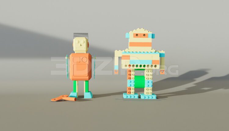 11731. Free 3Ds Max Kids Toy Models Download
