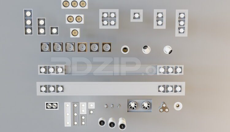 11736. Free 3Ds Max Spotlight Models Download