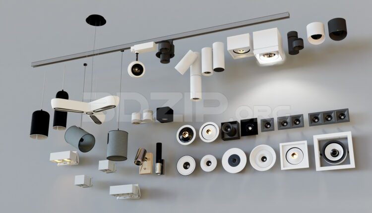 11749. Free 3Ds Max Spotlight Models Download