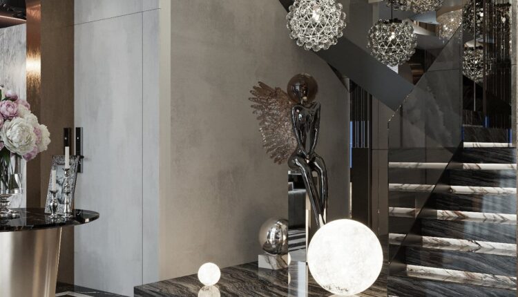 13616. 3Ds Max Villa Interior Model Download By Quoc Tung