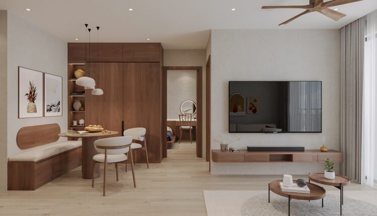 13617. 3Ds Max Apartment Interior Model Download By Tran Quang Sang