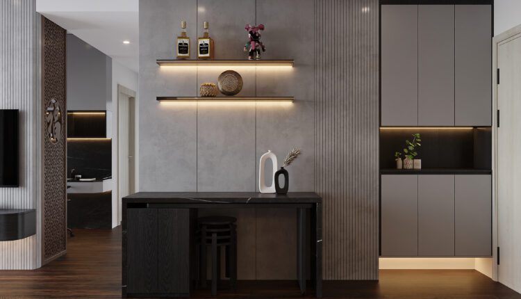 13627. 3Ds Max Apartment Interior Model Download By NV Khiem