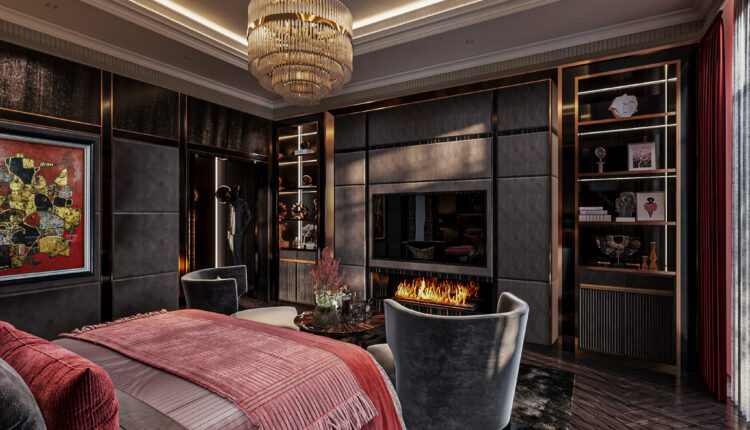 13630. 3Ds Max Bedroom Interior Model Download by Dang Nhat Minh