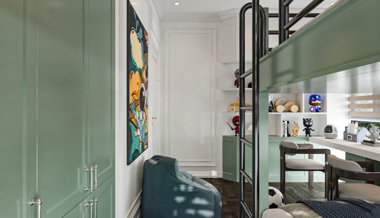 13633. 3Ds Max Bedroom Interior Model Download by Mai Long