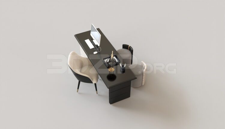 8425. Free 3Ds Max Table Work Model Download