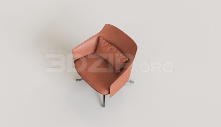 8431. Free 3Ds Max Armchair Model Download