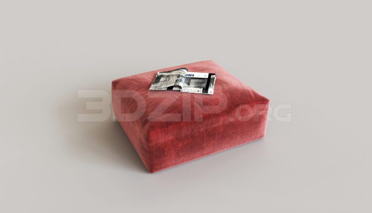 8438. Free 3Ds Max Stool Model Download