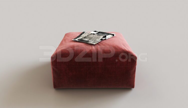 8438. Free 3Ds Max Stool Model Download