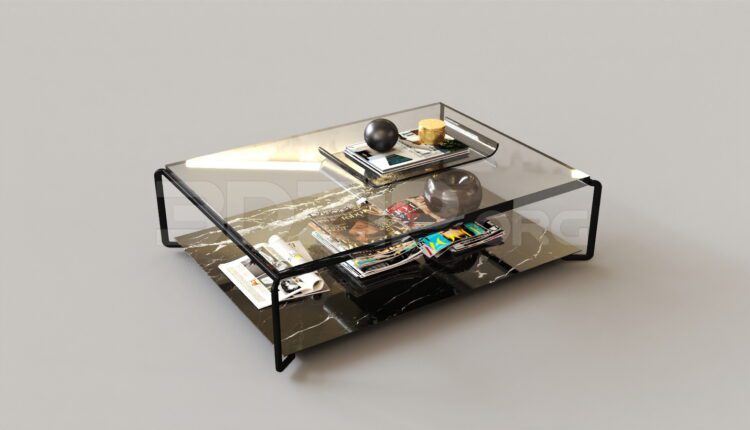 8449. Free 3Ds Max Tea Table Model Download