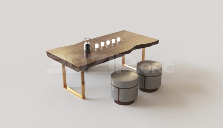 8453. Free 3Ds Max Table Work Model Download