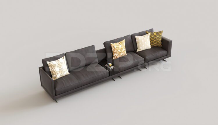 8485. Free 3Ds Max Sofa Model Download (2)