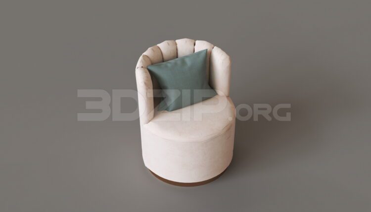 8537. Free 3Ds Max Chair Model Download
