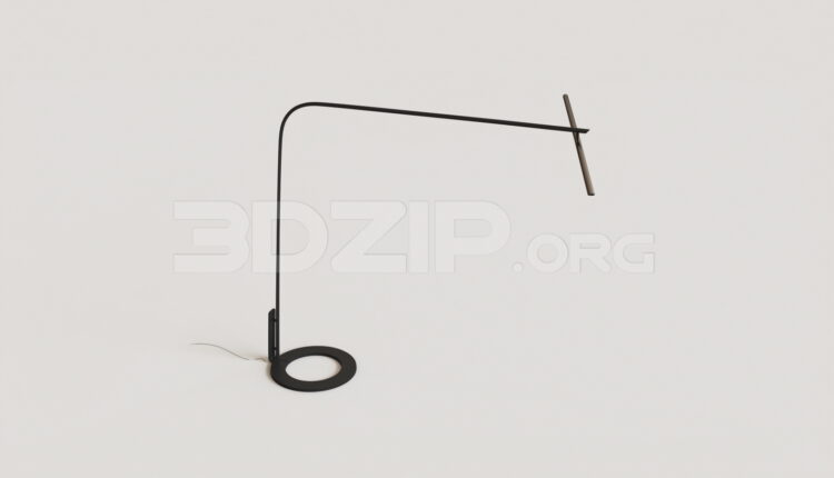 8568. Free 3Ds Max Floor Lamp Model Download