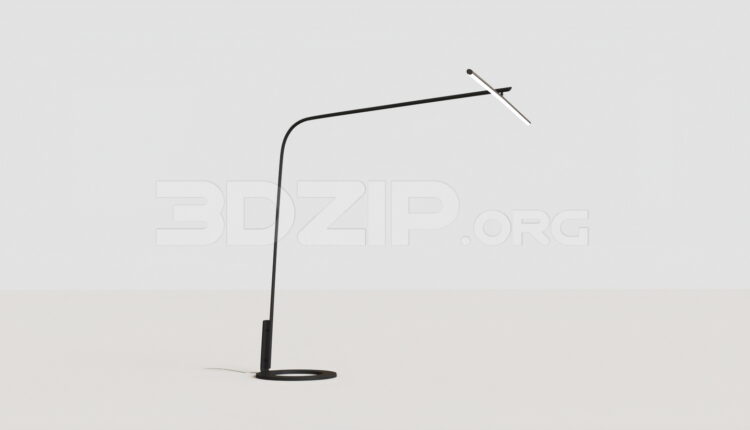 8568. Free 3Ds Max Floor Lamp Model Download