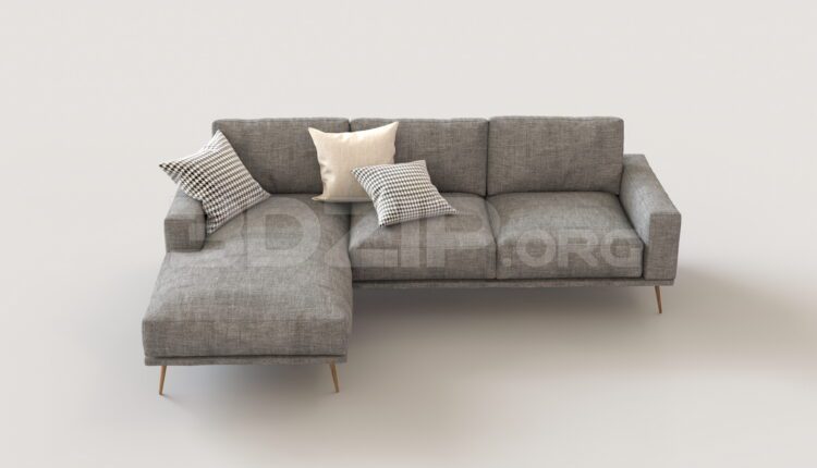 8585. Free 3Ds Max Sofa Model Download