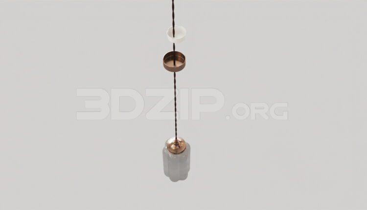 8586. Free 3Ds Max Ceiling Light Model Download