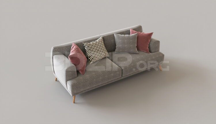 8601. Free 3Ds Max Sofa Model Download