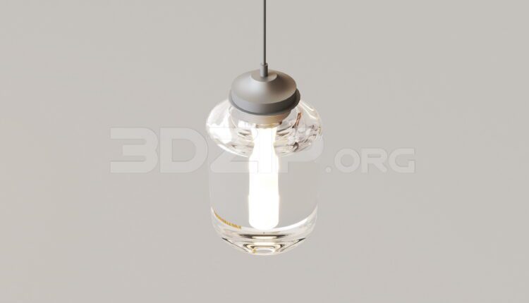 8621. Free 3Ds Max Ceiling Light Model Download