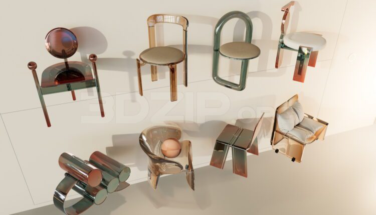 11756. Free 3Ds Max Chairs Models Download