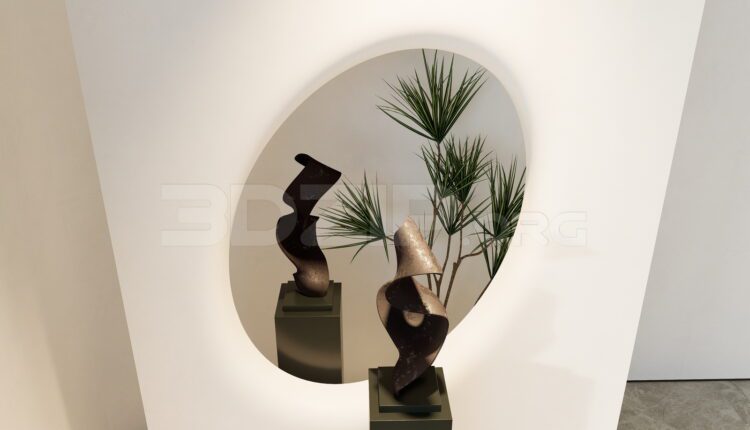 11791. Free 3Ds Max Sculpture Model Download