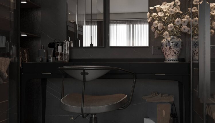 13552. 3Ds Max Master Bedroom Interior Model Download by Tran Hai