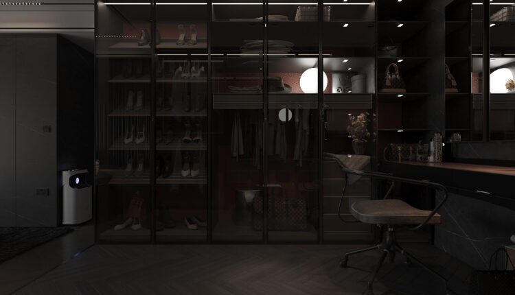 13552. 3Ds Max Master Bedroom Interior Model Download by Tran Hai