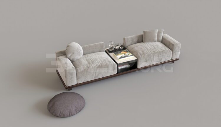 8654. Free 3Ds Max Sofa Model Download