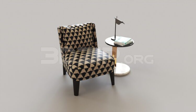 8725. Free 3Ds Max Chair Model Download