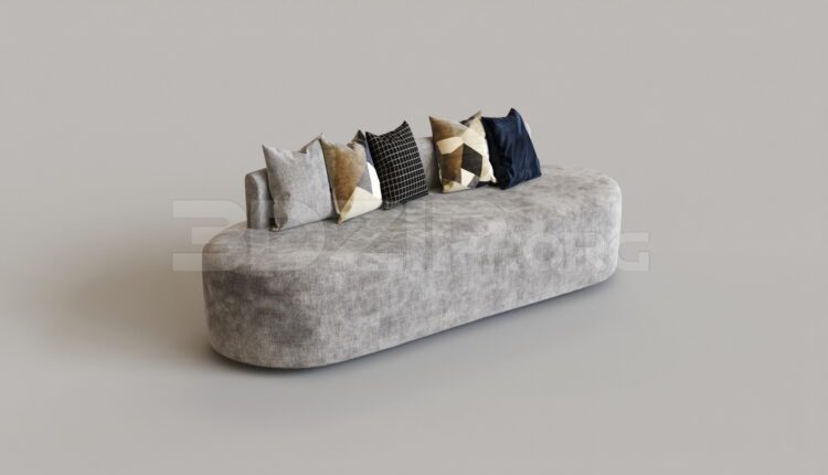 8732. Free 3Ds Max Sofa Model Download