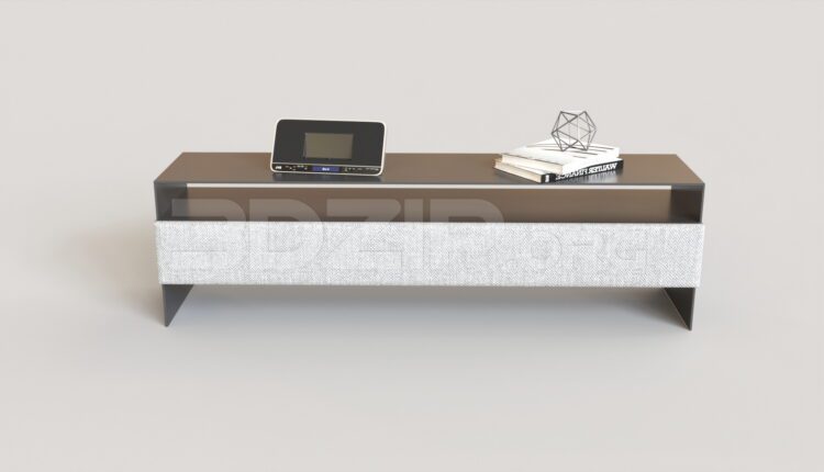 8755. Free 3Ds Max TV Cabinet Model Download