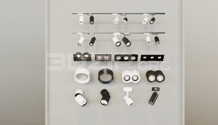 11798. Free 3Ds Max Spotlight Models Download