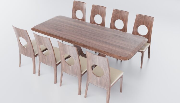 11823. Download Free Gỗ Óc Chó Funiture Models