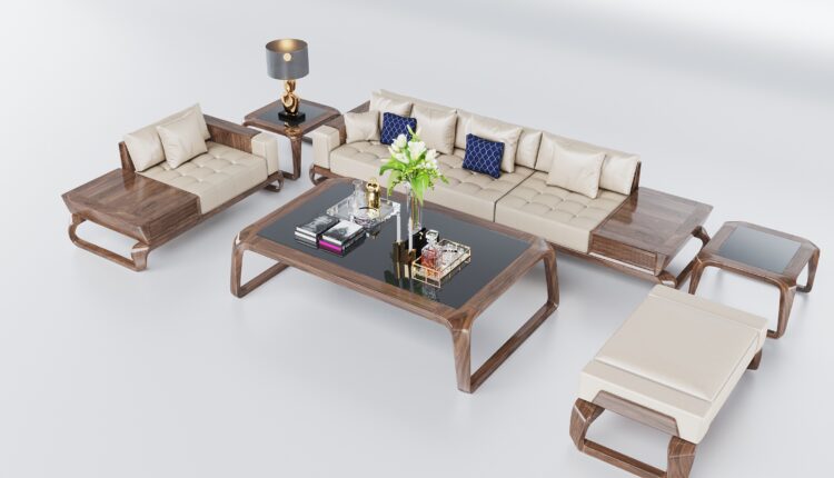 11824. Download Free Gỗ Óc Chó Funiture Models