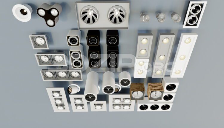 11829. Free 3Ds Max Spotlight Models Download