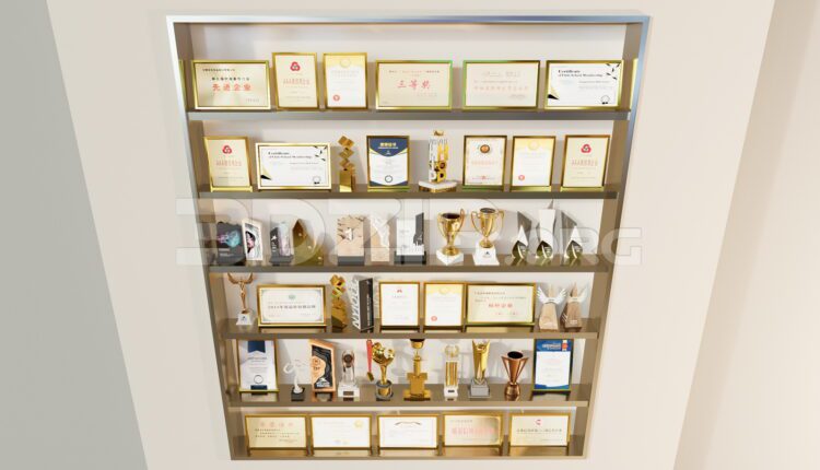 11836. Free download of 3D models of various types of trophies and cups (2)