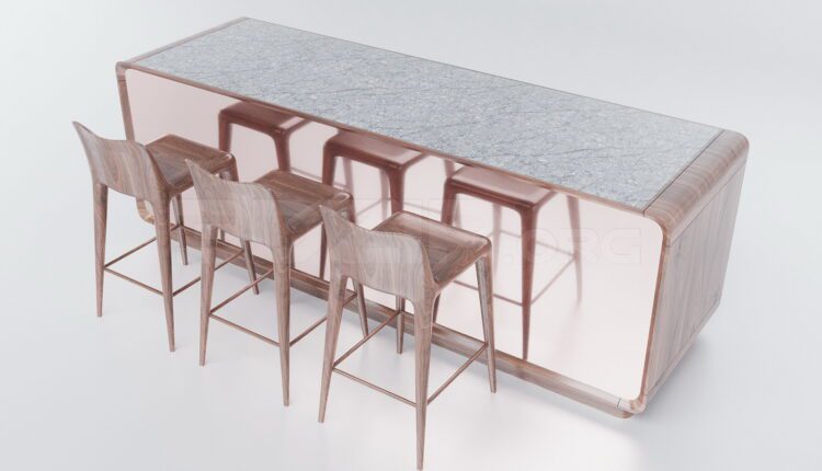 11844. Download Free Gỗ Óc Chó Funiture Models
